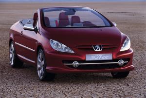 Peugeot 307 CC 2002 года